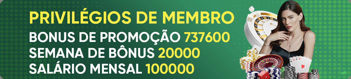 Programa VIP exclusivo da p9